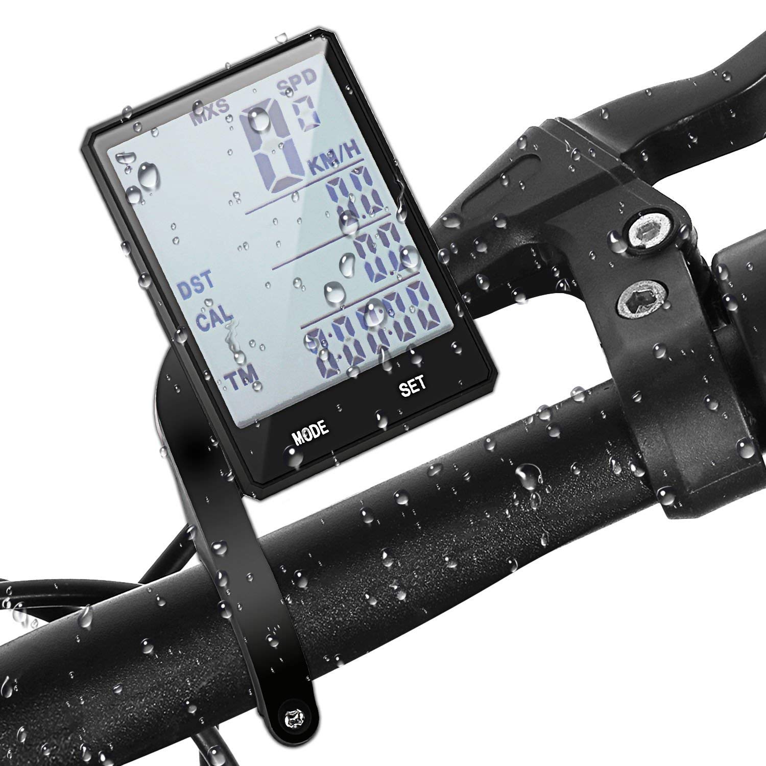 [amazon] Wireless Bike Computer, Bicycle Speedometer with 2.8 Inch LCD