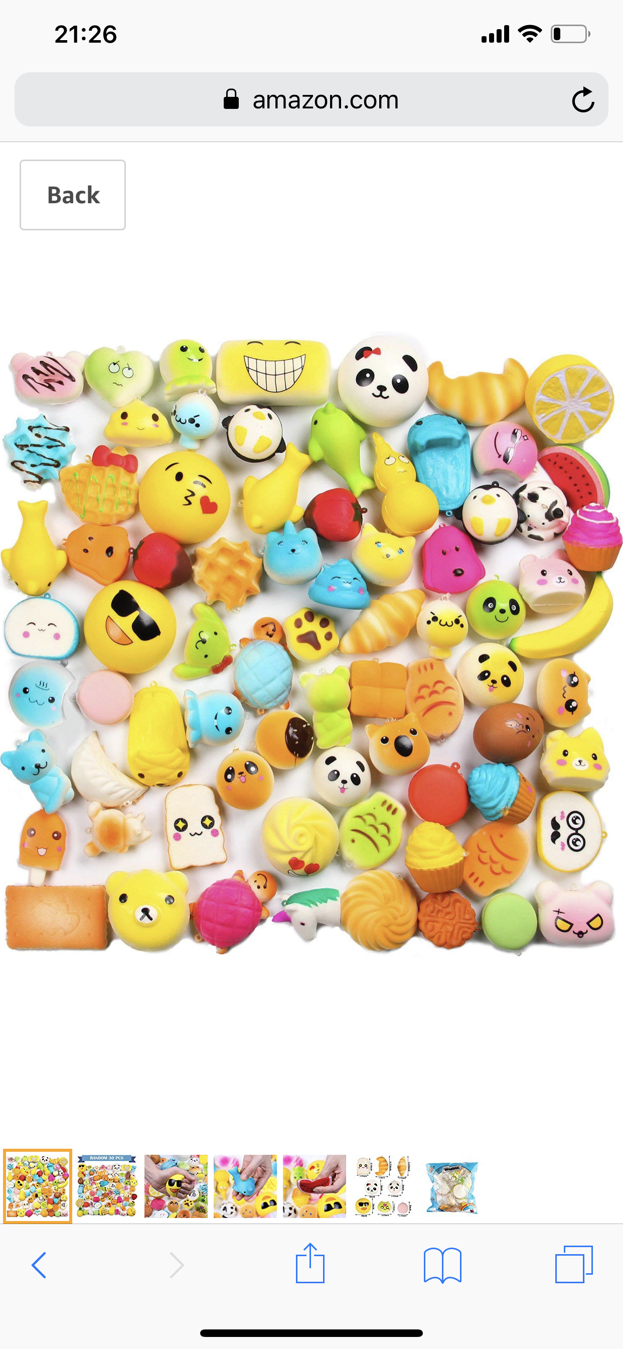[Amazon] WATINC Random 30 pcs Squishies Cream Scented Slow Rising