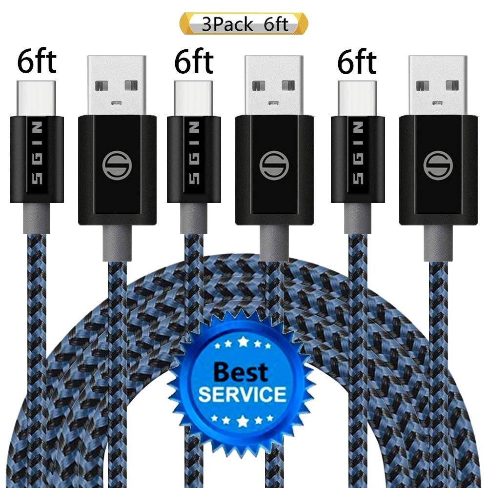 amazon-3pack-6ft-usb-type-c-cable-nylon-braided-cord-5-52-prime