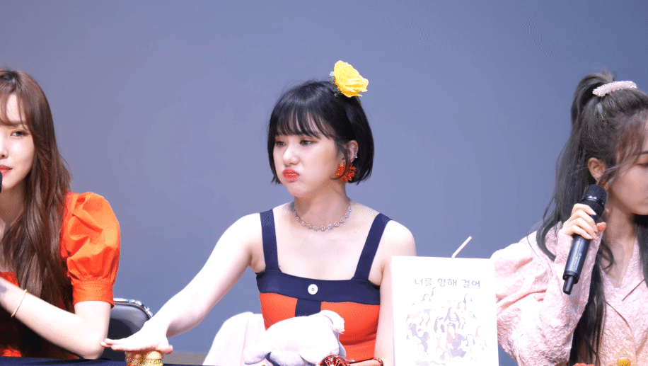 여자친구 팬싸인회 은하 클로징
