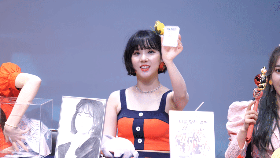 여자친구 팬싸인회 은하 클로징