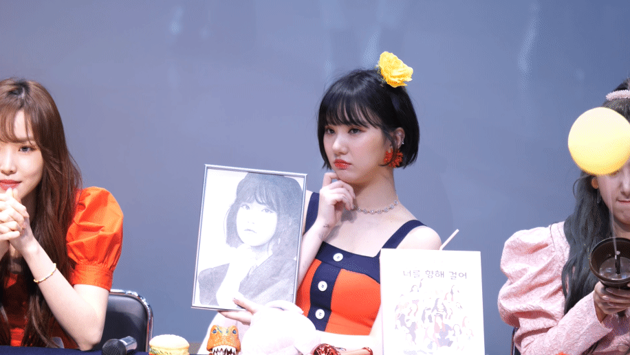 여자친구 팬싸인회 은하 클로징