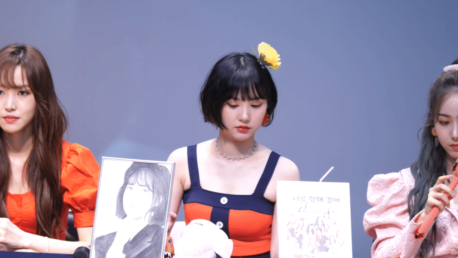 여자친구 팬싸인회 은하 클로징
