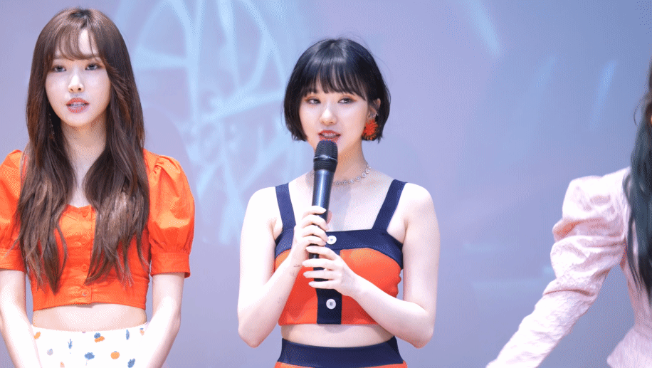 여자친구 팬싸인회 은하 클로징