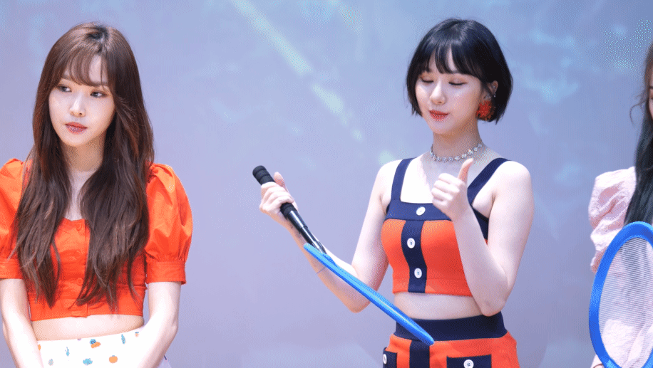 여자친구 팬싸인회 은하 클로징