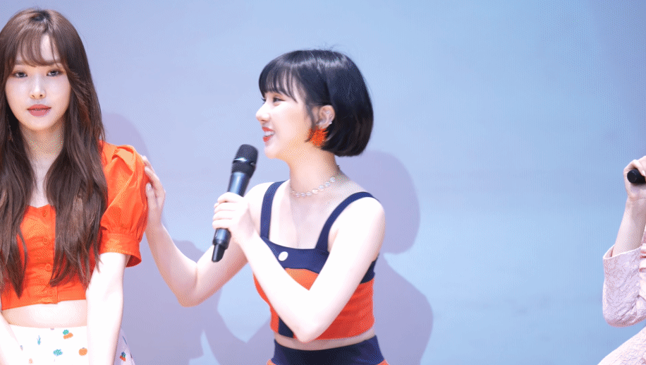 여자친구 팬싸인회 은하 클로징