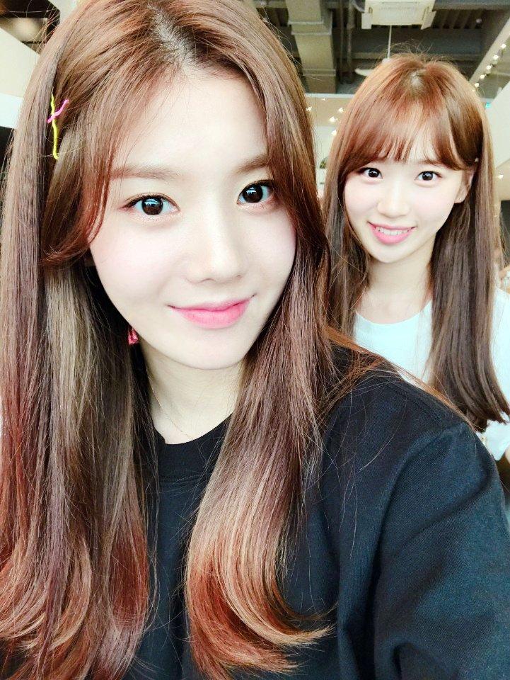 아이즈원 권은비, 김채원