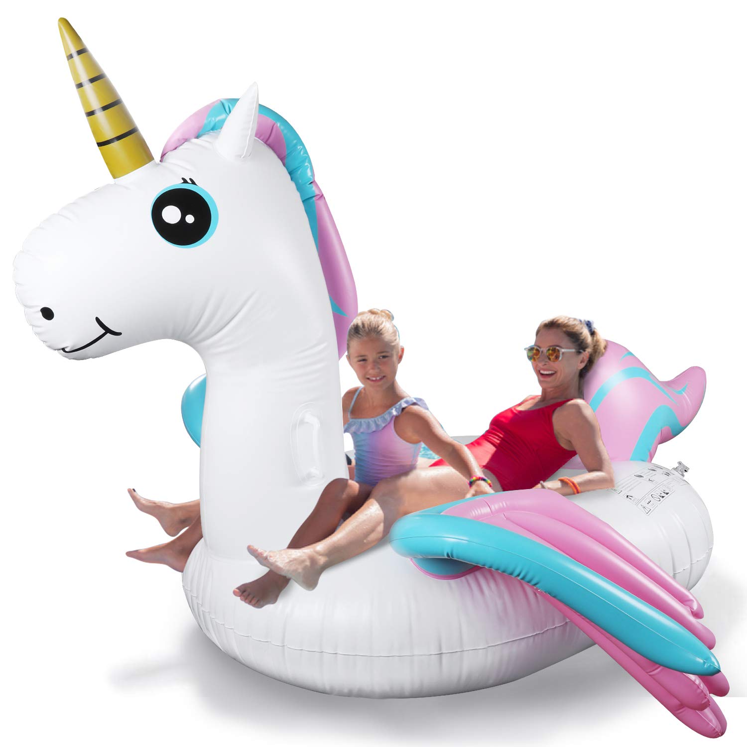 [amazon] Fostoy Unicorn Pool Float, Giant Pool Rafts&Inflatable Pool ...